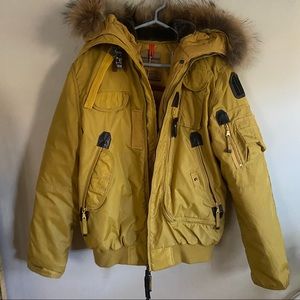 Parajumper Yellow Kodiak Parka Men’s Size XXL